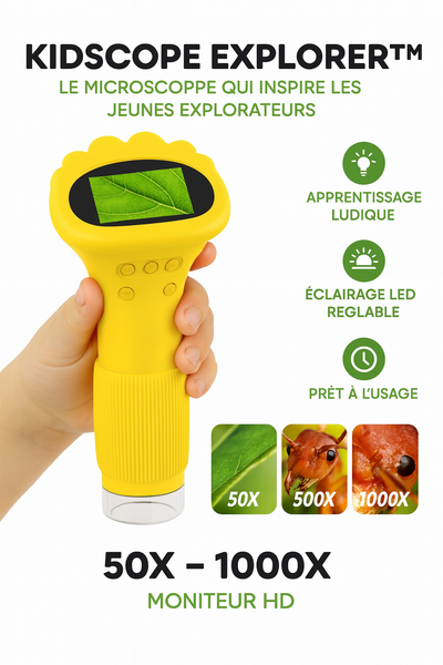 Microscope enfant kidscope explorer