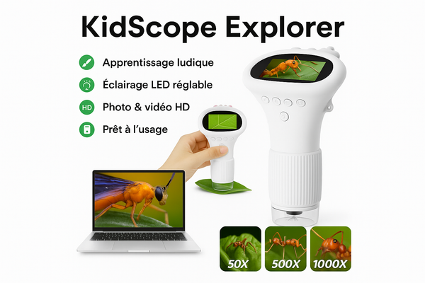 Microscope enfant kidscope explorer